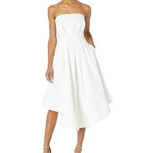 C/meo collective strapless dress